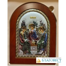 Икона Пресвятая Троица, 15 х 21 см, PRINCE Silverо, Греция