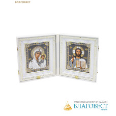 Складень венчальный 23х26см, экокожа