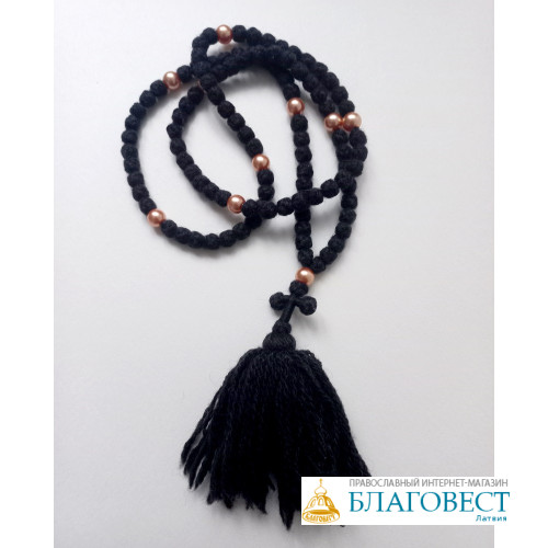 Четки вязаные, 100 узлов, освященные, Святая Земля Четки вязаные, 100 узлов, освященные, Святая Земля